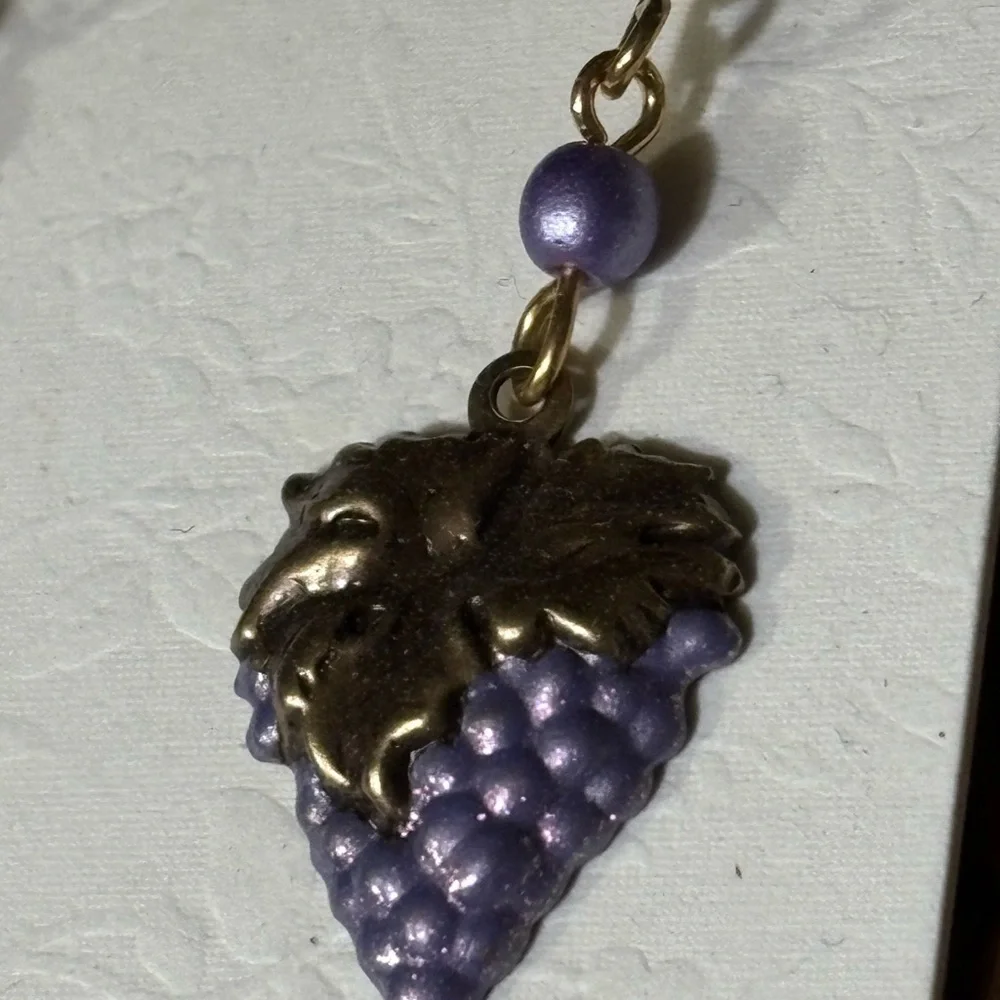 Vineyard Jewelry charming grape